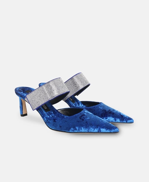 Sergio Rossi Sr Paris 060 Mules Anthracite