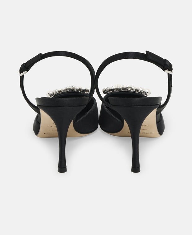 Sergio Rossi Godiva Precious Slingback pumps Black