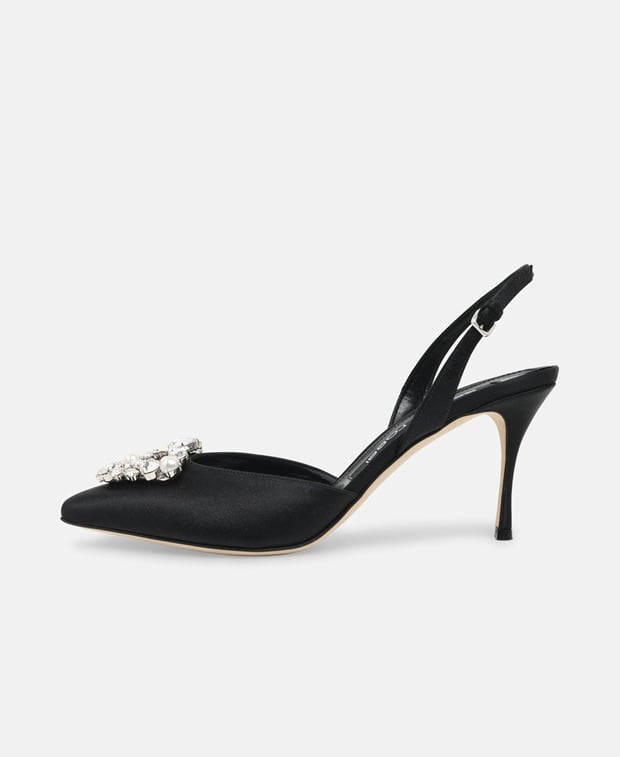 Sergio Rossi Godiva Precious Slingback pumps Black
