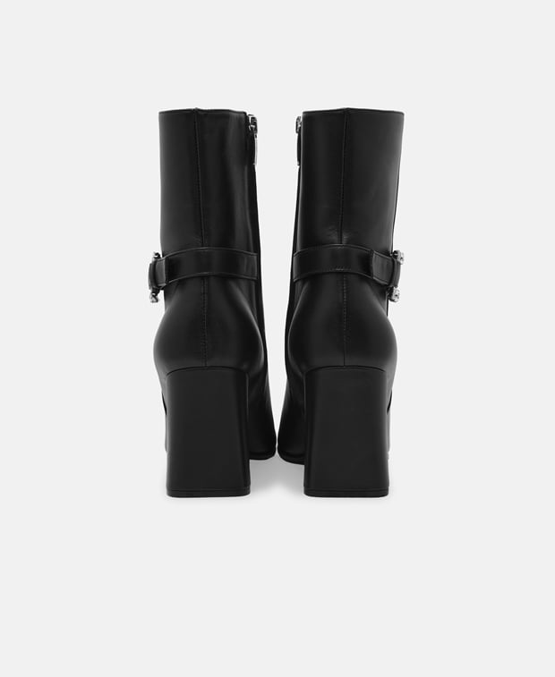 Sergio Rossi Twenty Buckle Ankle boots Black