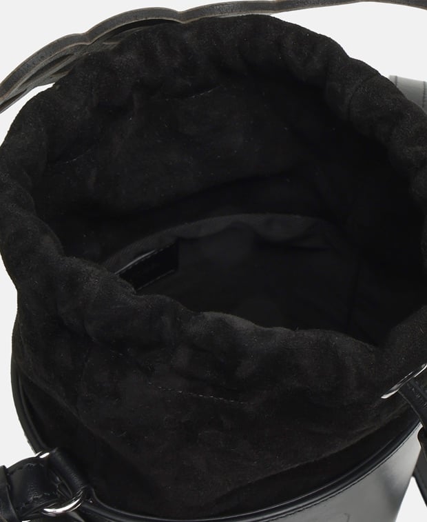 Sergio Rossi Mermaid Bucket bag Black