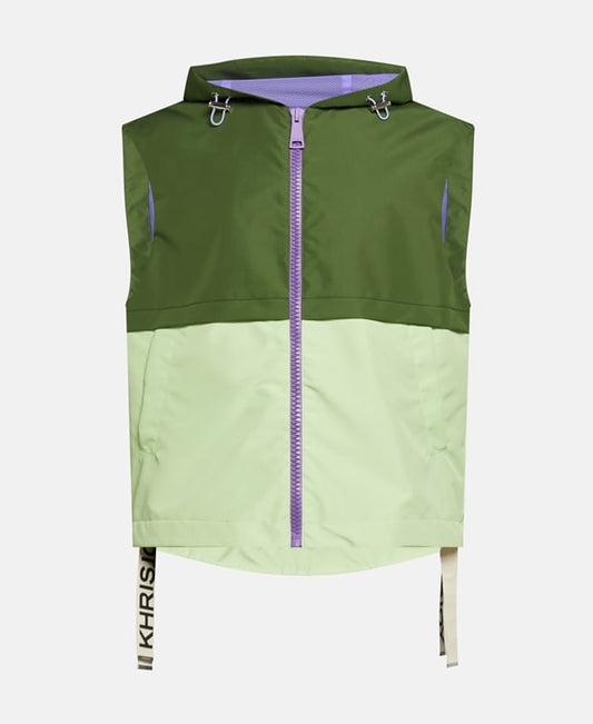 Khrisjoy Windbreaker gilet Green