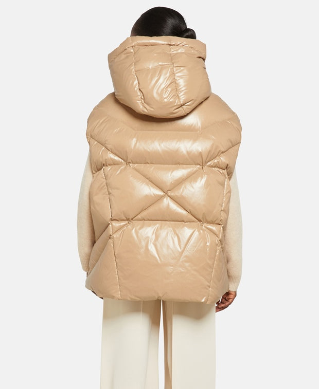 Khrisjoy Down gilet Champagne
