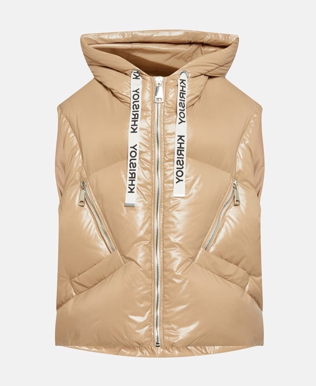 Khrisjoy Down gilet Champagne