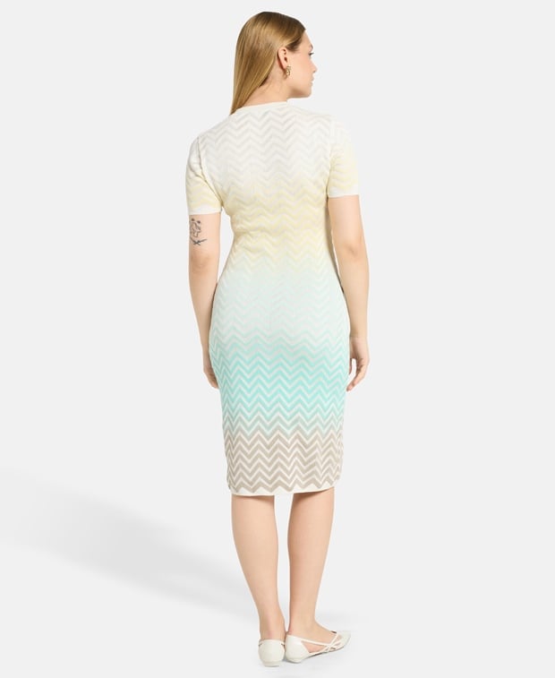 Missoni Knitted dress Light Yellow