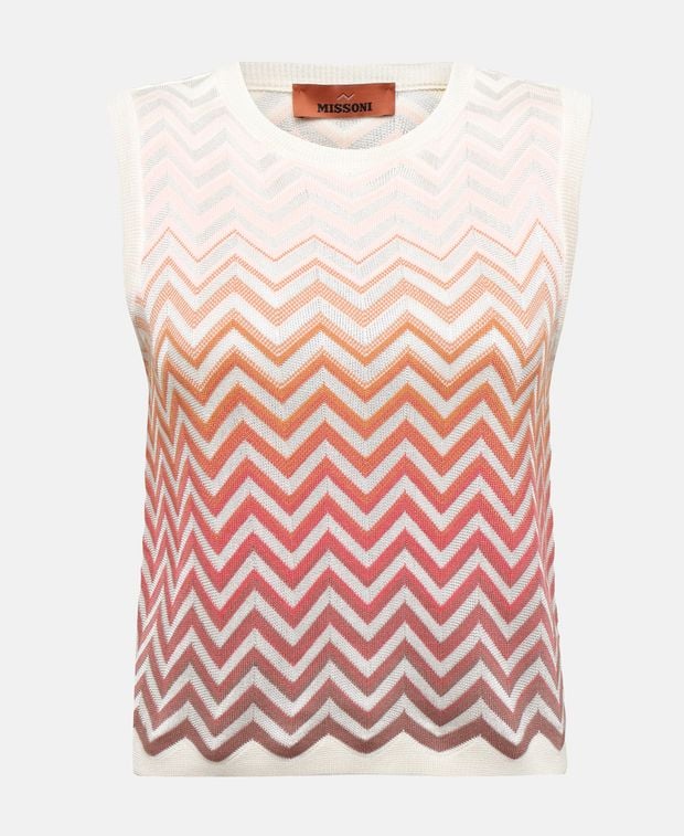 Missoni Sleeveless top Pink