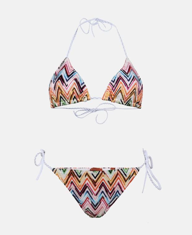 Missoni Mare Triangle bikini Apricot
