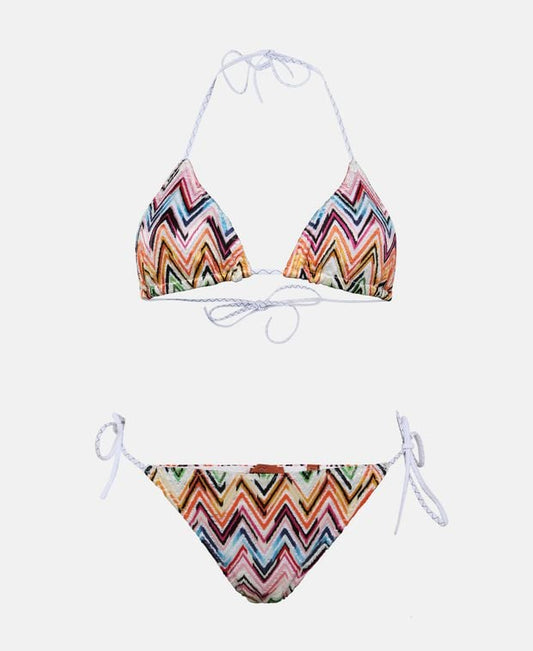 Missoni Mare Triangle bikini Apricot