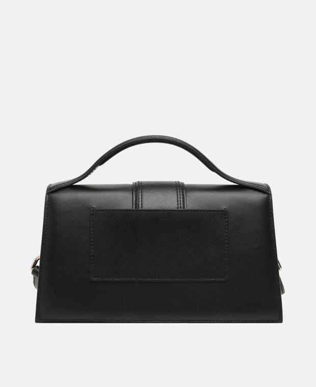 Jacquemus Le Grand Bambino Leather handbag Black