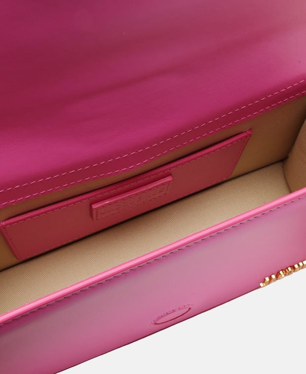Jacquemus Leather handbag Neon Pink