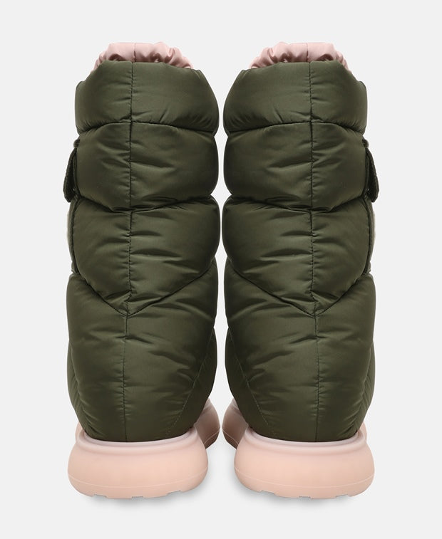 Moncler Gaia Winter ankle boots Green