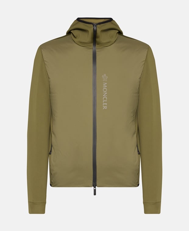 Moncler Hybrid down jacket Green