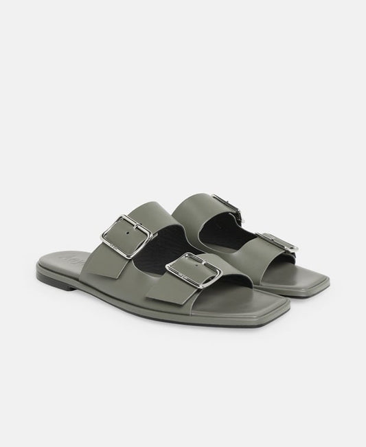 Aeyde Tonya Sandals Dark Grey