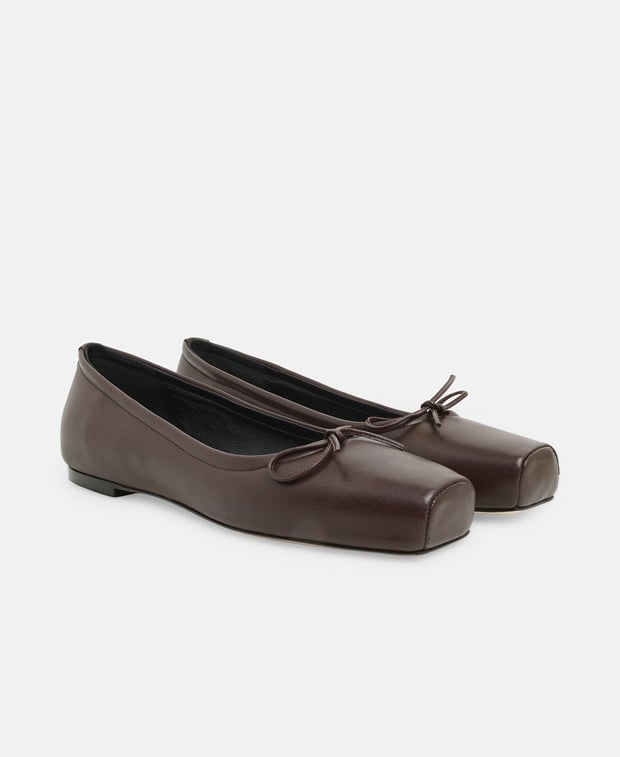 Aeyde Gabriella Ballet flats Dark Brown