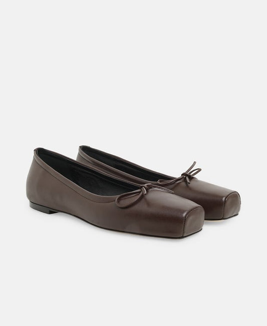 Aeyde Gabriella Ballet flats Dark Brown