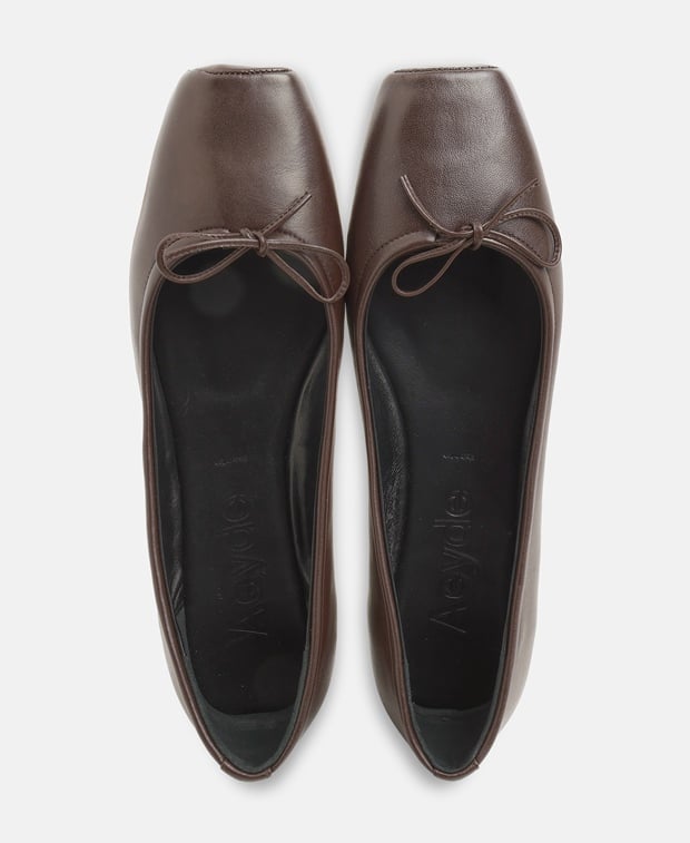 Aeyde Gabriella Ballet flats Dark Brown