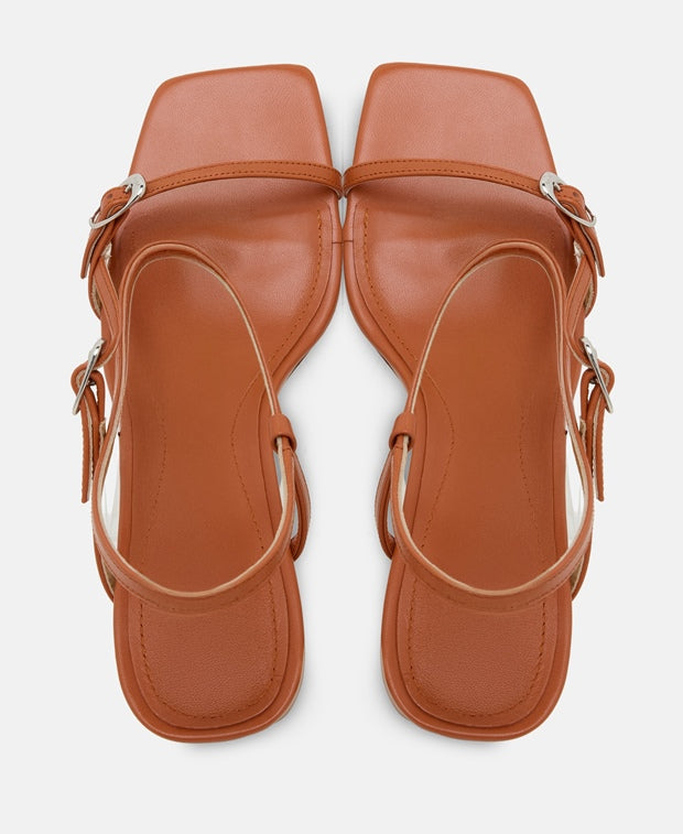 Aeyde Franzi Heeled sandals Orange