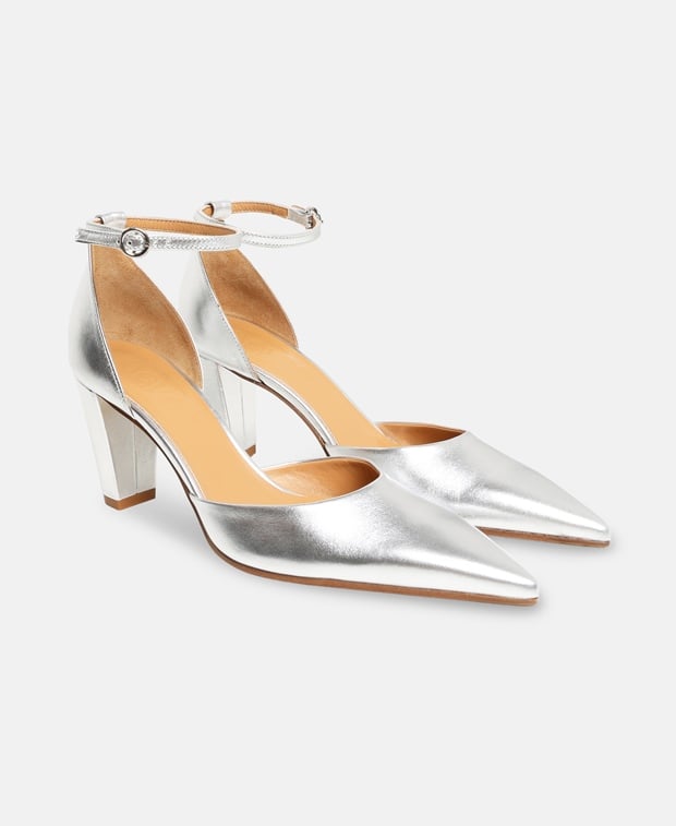 Aeyde Ankle strap pump Rissa