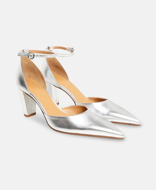 Aeyde Ankle strap pump Rissa