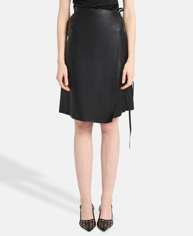 Tod's Leather skirt