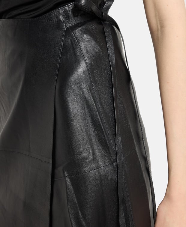 Tod's Leather skirt