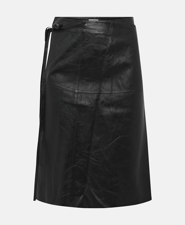 Tod's Leather skirt