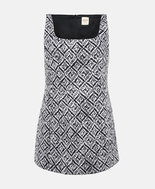 Tod's Wool dress Silver