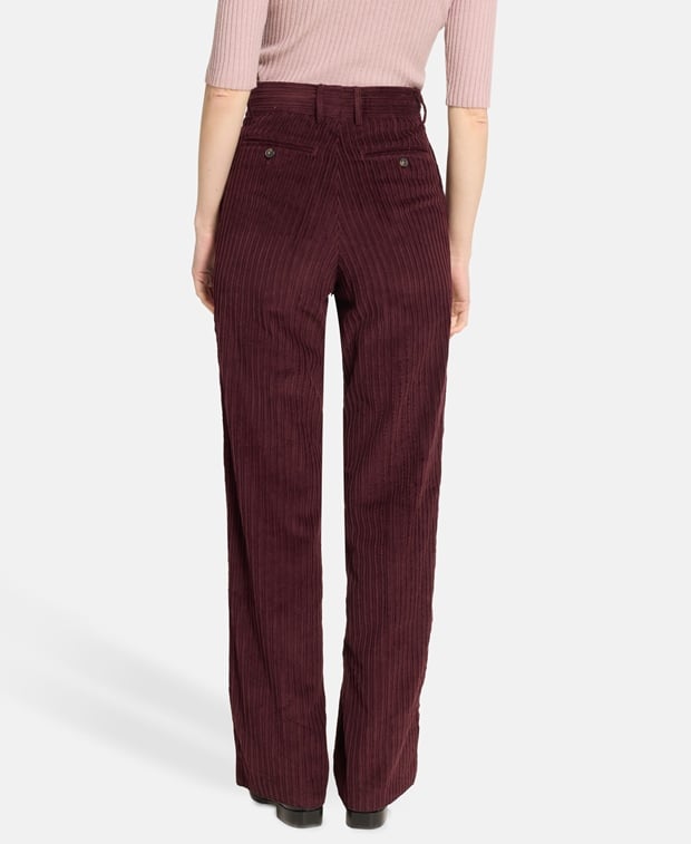 Tod's Corduroy trousers Bordeaux