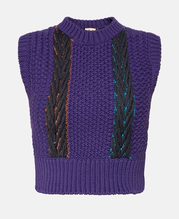 Tod's Sleeveless pullover Purple