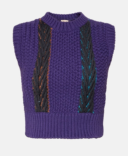 Tod's Sleeveless pullover Purple