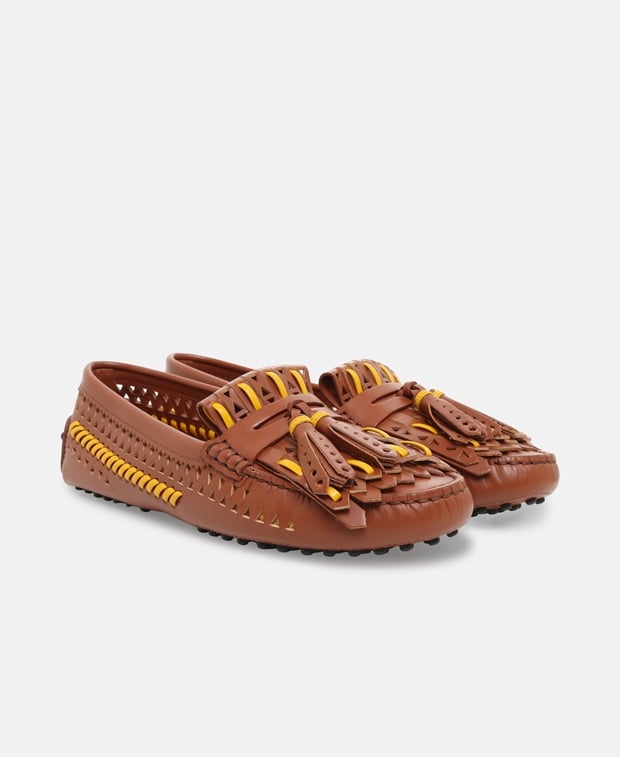 Tod's Gommini Moccasins Terracotta