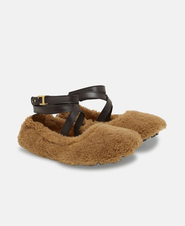 Tod's Bubble Ballerina flat with straps