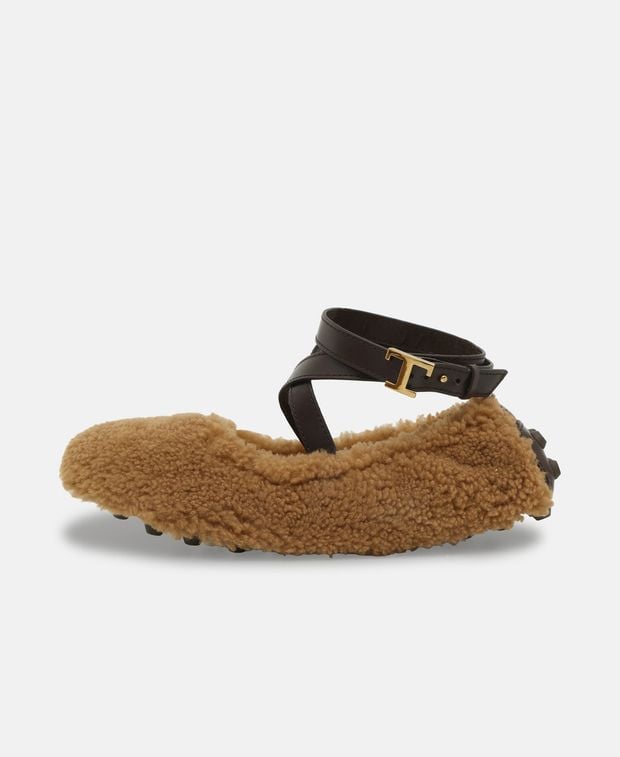 Tod's Bubble Ballerina flat with straps