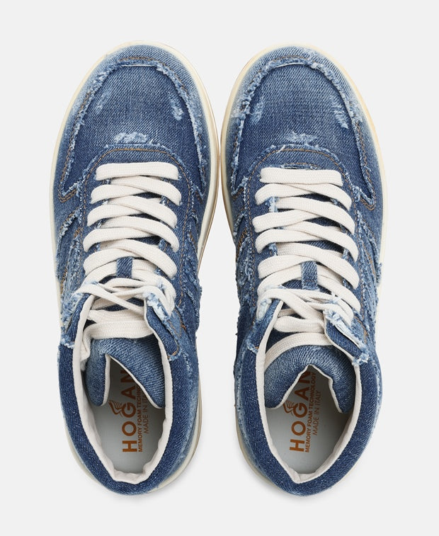 Hogan Sneakers H630 Basket Jeans