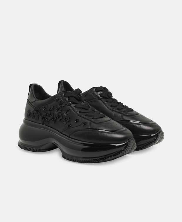 Hogan Chunky sneakers H492 Lav.Paillettes Effetto Fiore