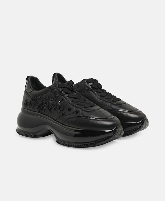 Hogan Chunky sneakers H492 Lav.Paillettes Effetto Fiore