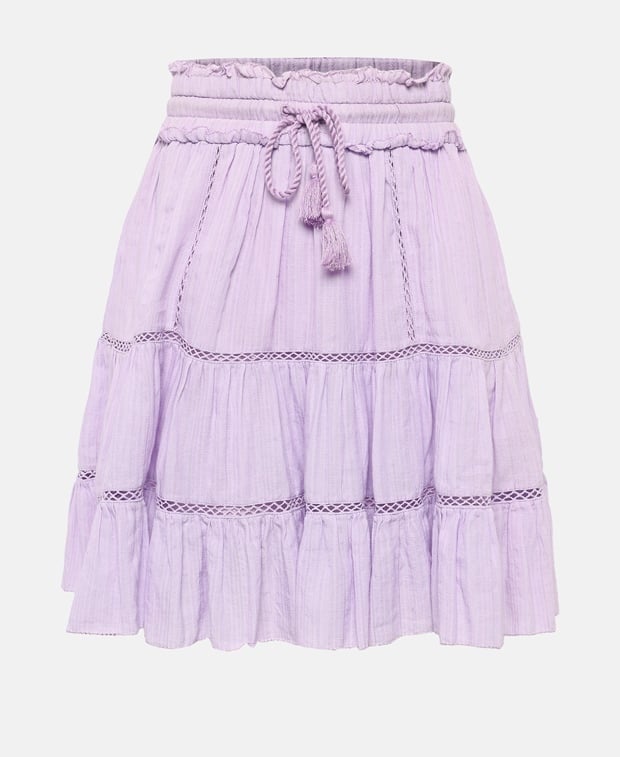 Marant Etoile Tiered skirt Lilac