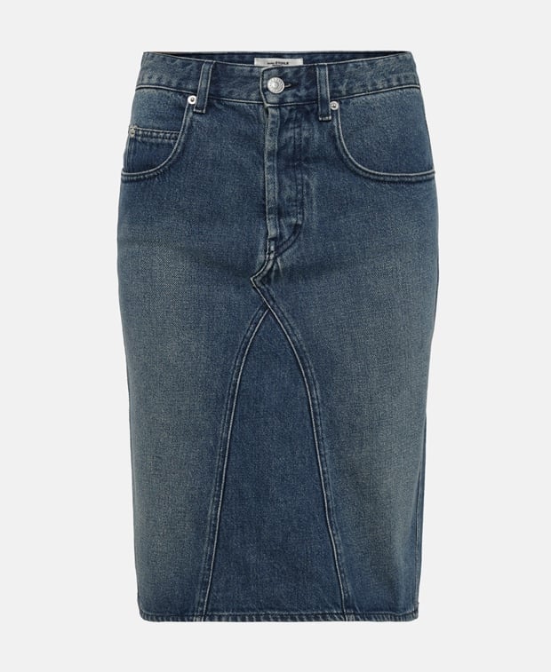 Marant Etoile Denim skirt Navy