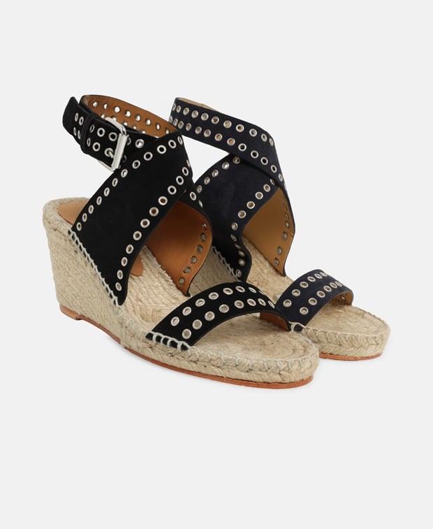 Isabel Marant Iriane Wedge sandals Black