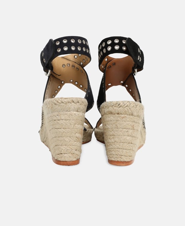Isabel Marant Iriane Wedge sandals Black