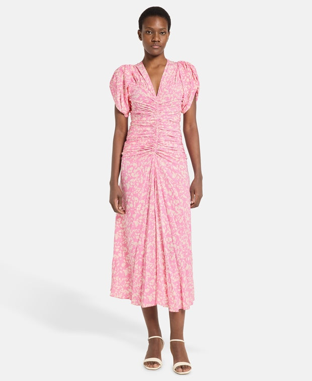 Isabel Marant Silk dress Lilia