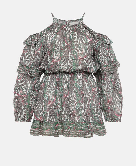 Isabel Marant Silk-blend dress Gabina