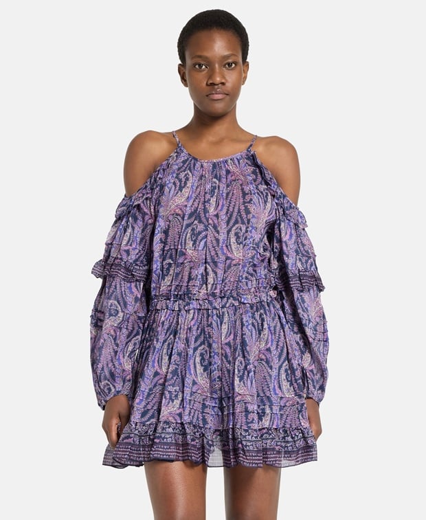 Isabel Marant Silk-blend dress Gabina