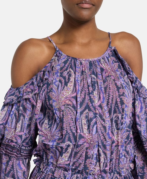 Isabel Marant Silk-blend dress Gabina