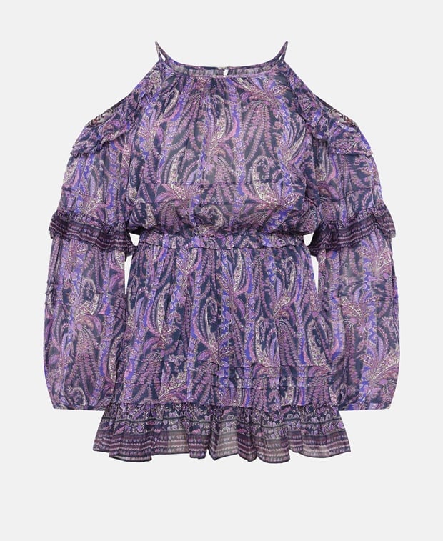 Isabel Marant Silk-blend dress Gabina