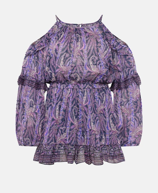 Isabel Marant Silk-blend dress Gabina