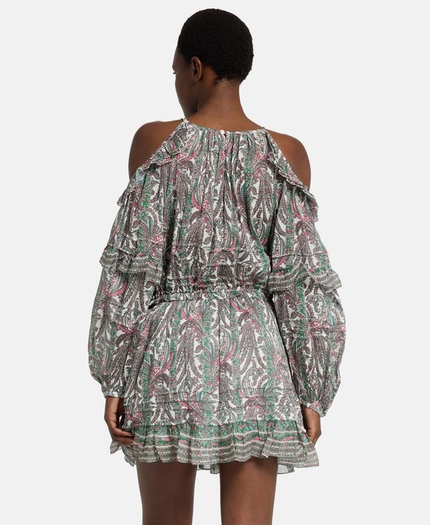 Isabel Marant Silk-blend dress Gabina