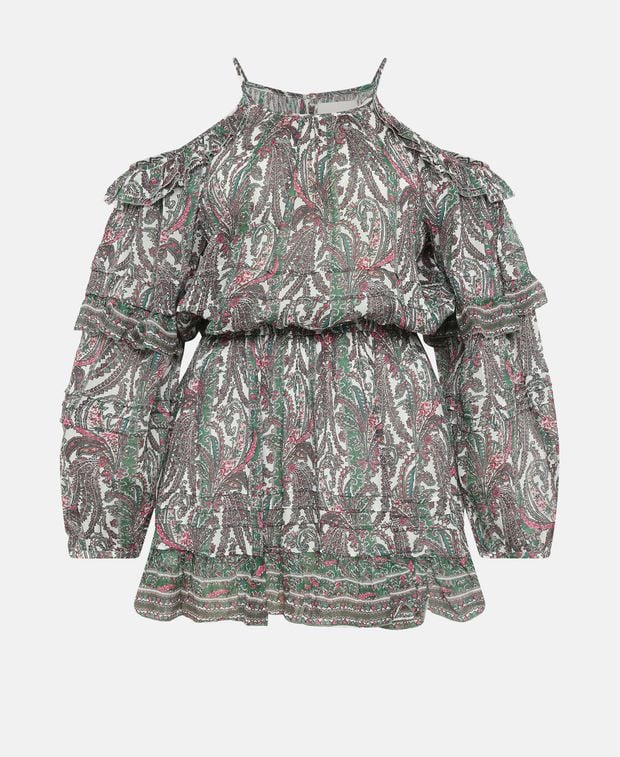 Isabel Marant Silk-blend dress Gabina