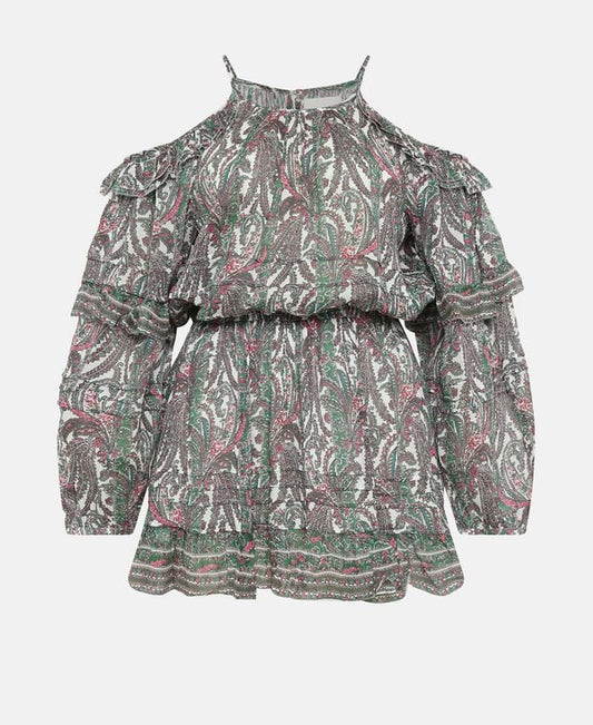 Isabel Marant Silk-blend dress Gabina