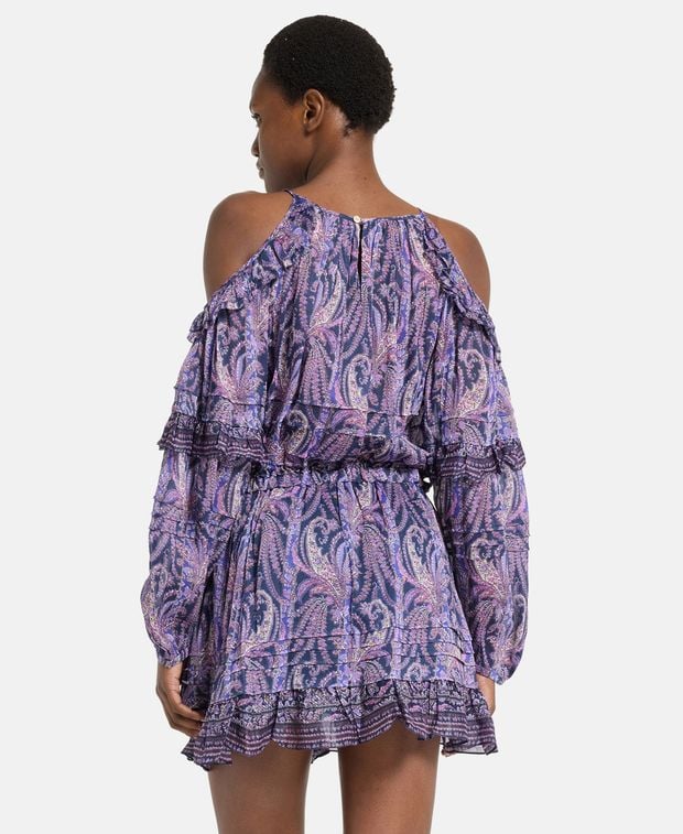 Isabel Marant Silk-blend dress Gabina